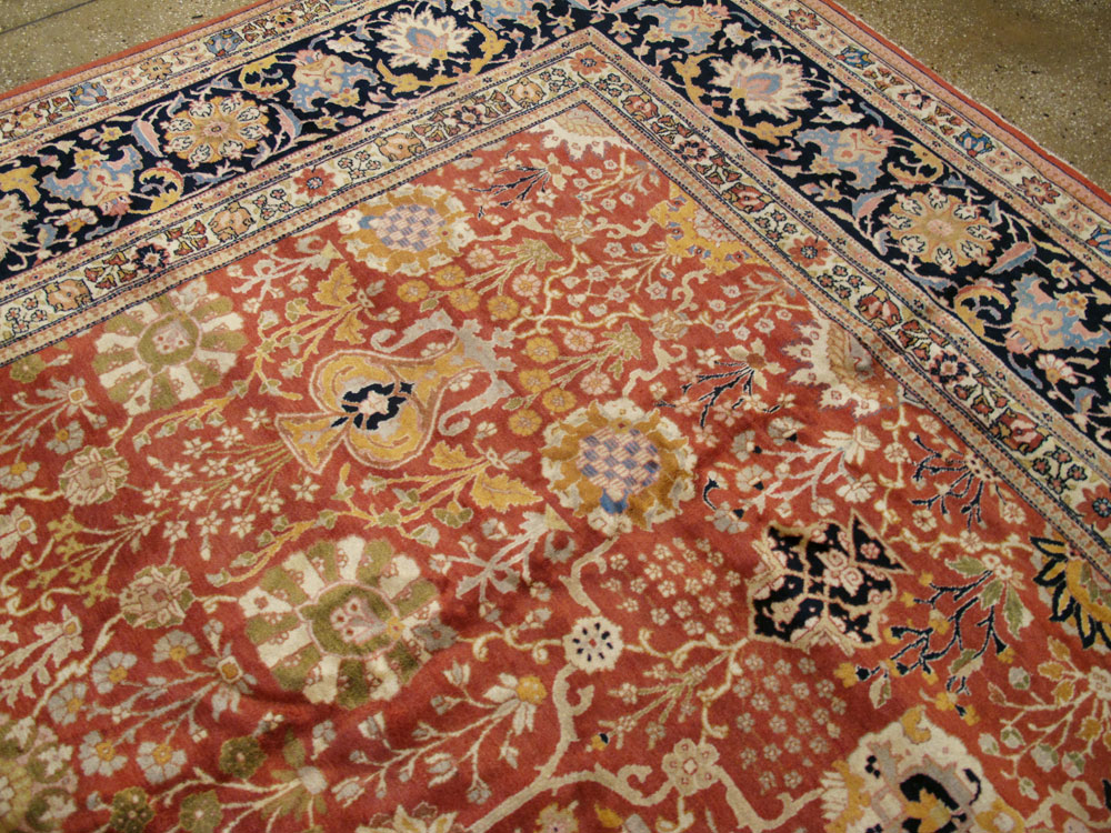 Antique Persian Tabriz Carpet, No.15774 - Galerie Shabab