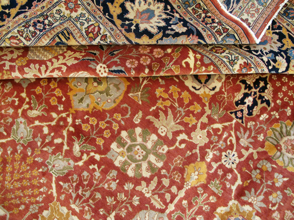 Antique Persian Tabriz Carpet, No.15774 - Galerie Shabab