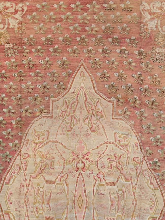 Antique Turkish Ghiordes Carpet, No.15787 - Galerie Shabab