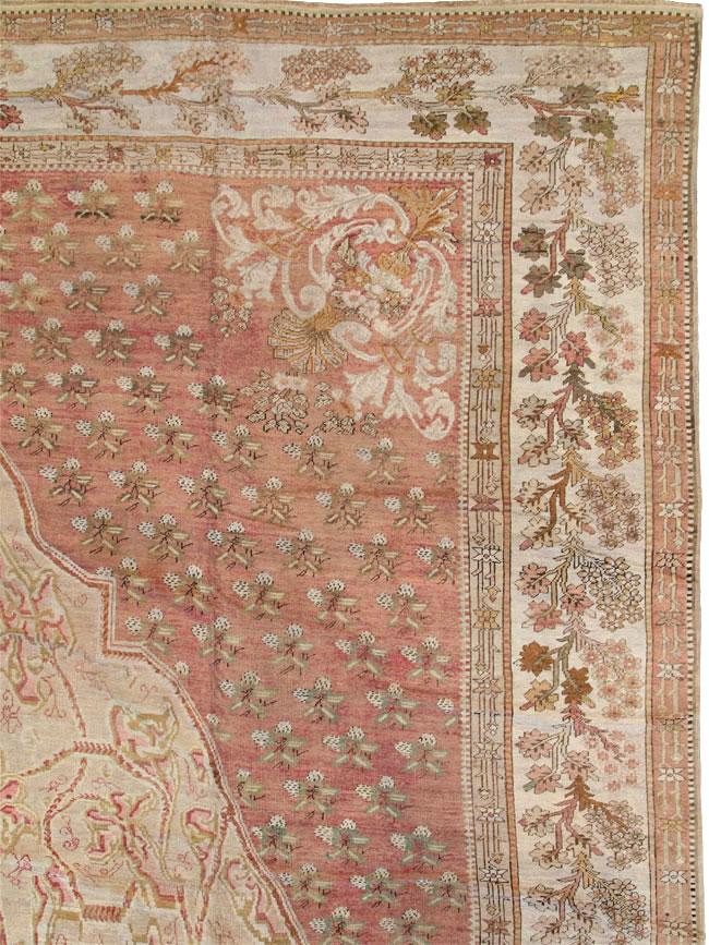 Antique Turkish Ghiordes Carpet, No.15787 - Galerie Shabab