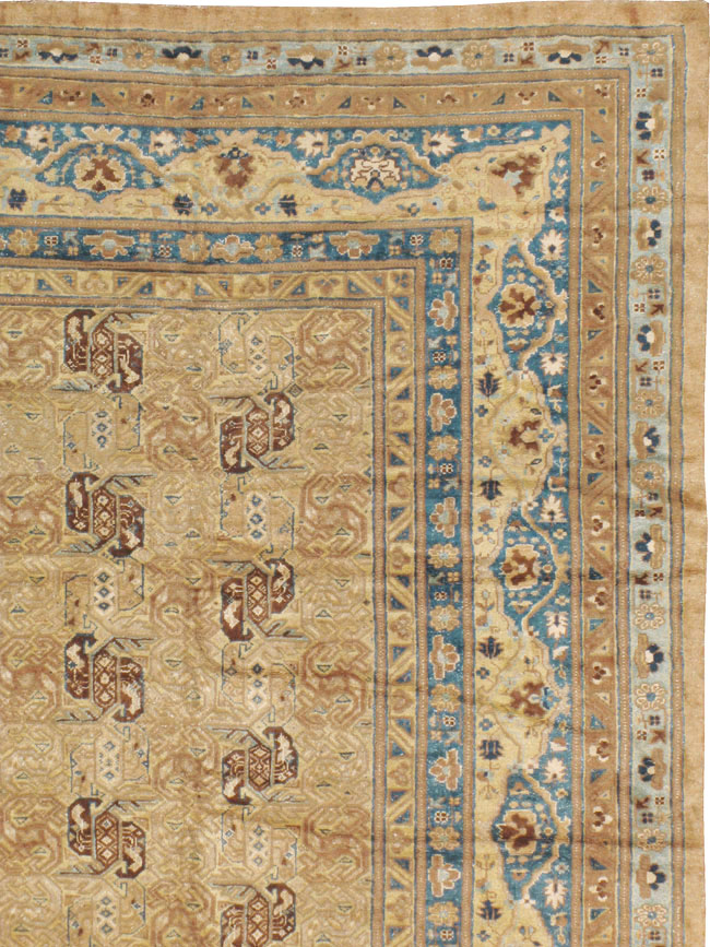 Antique East Turkestan Samarkand Carpet, No.15800 - Galerie Shabab