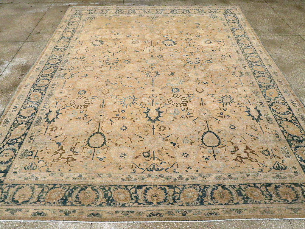 Antique Persian Tabriz Carpet, No.15810 - Galerie Shabab