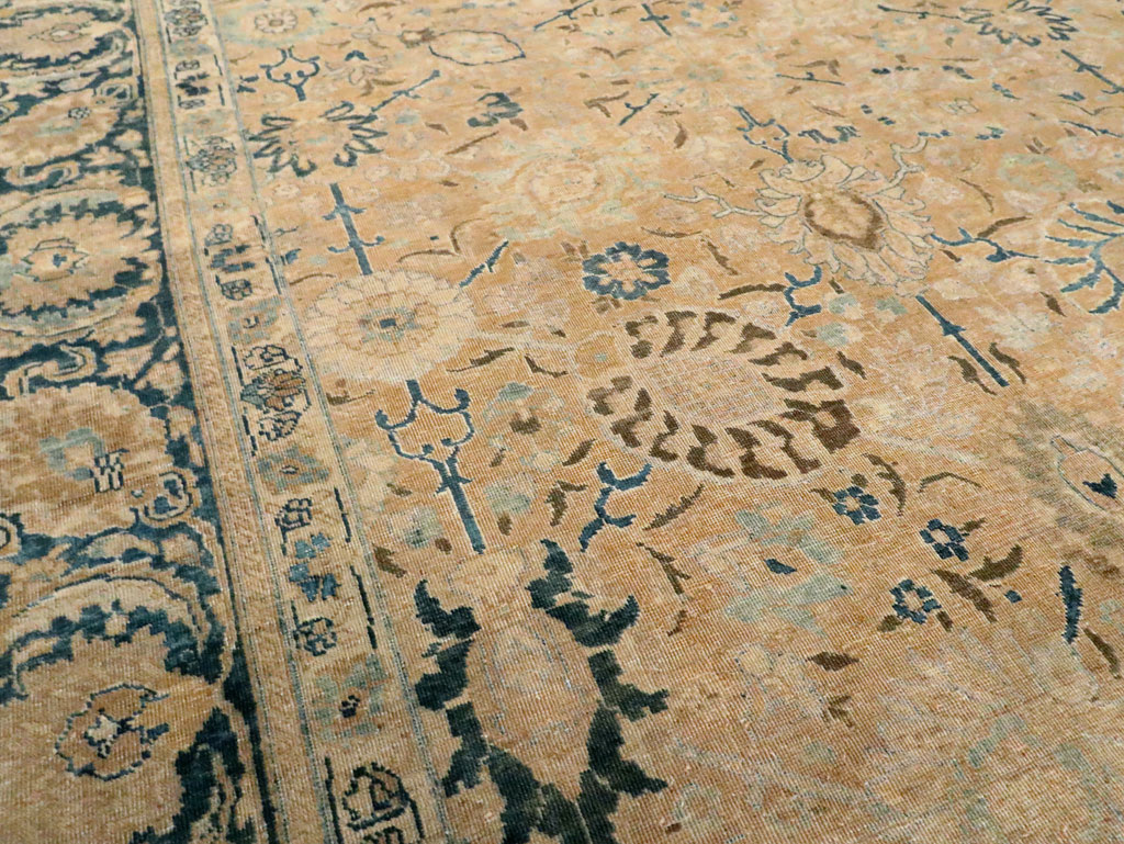 Antique Persian Tabriz Carpet, No.15810 - Galerie Shabab