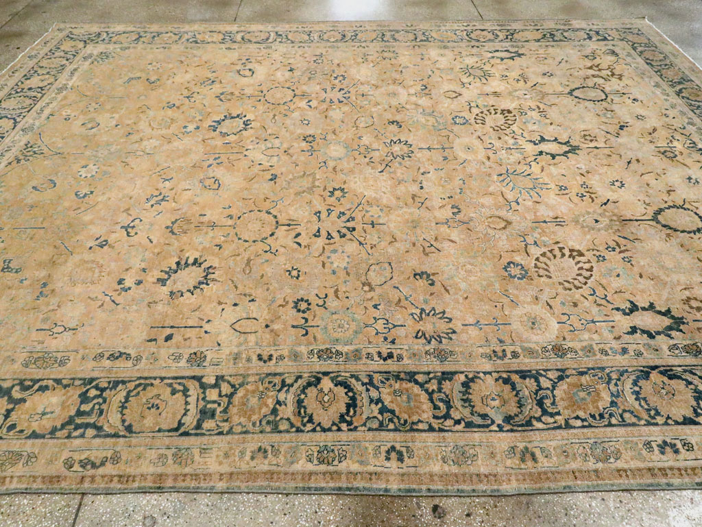 Antique Persian Tabriz Carpet, No.15810 - Galerie Shabab