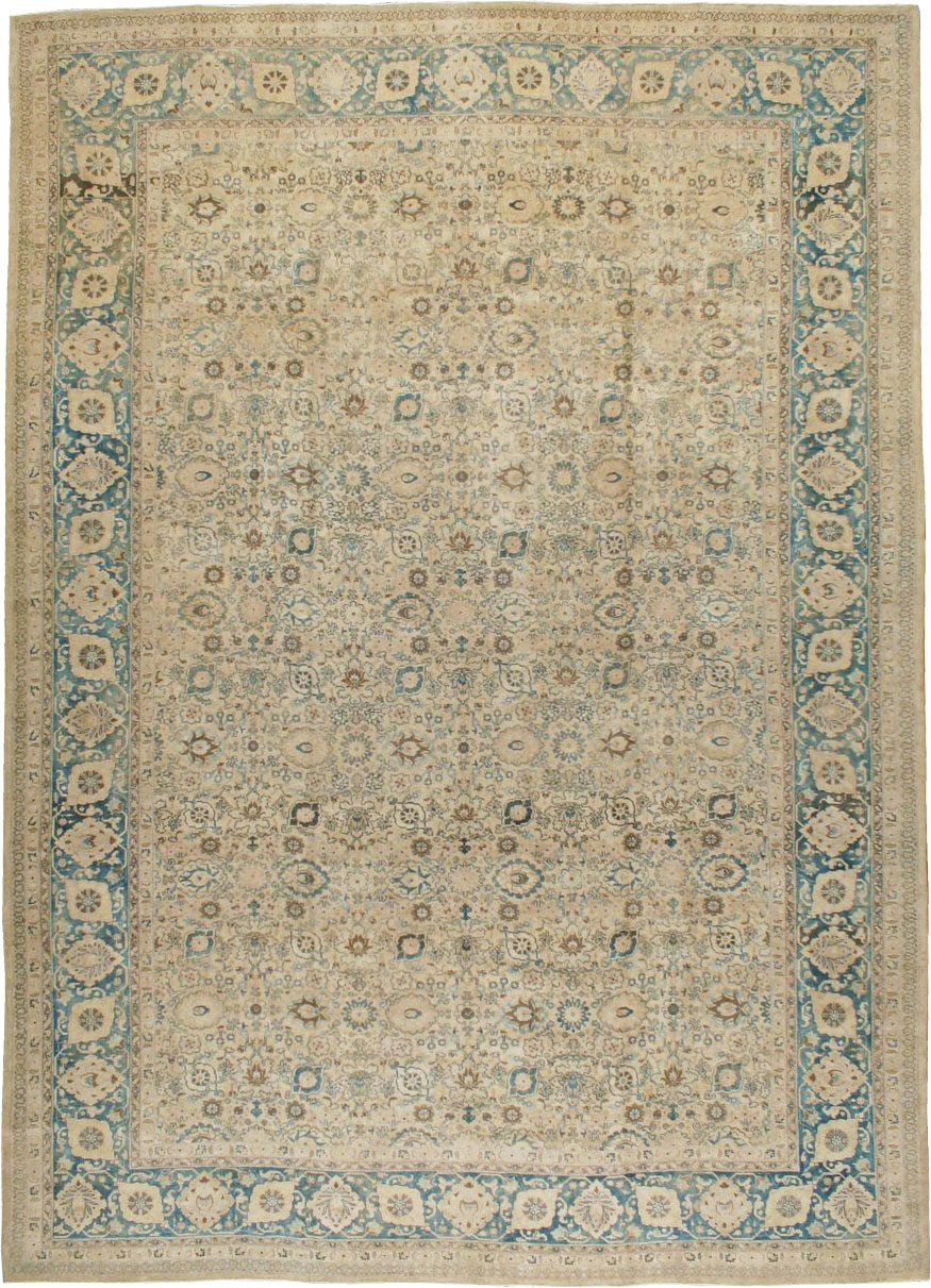 Antique Persian Tabriz Carpet, No.15811 - Galerie Shabab