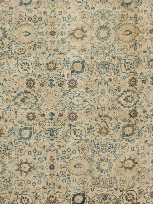 Antique Persian Tabriz Carpet, No.15811 - Galerie Shabab
