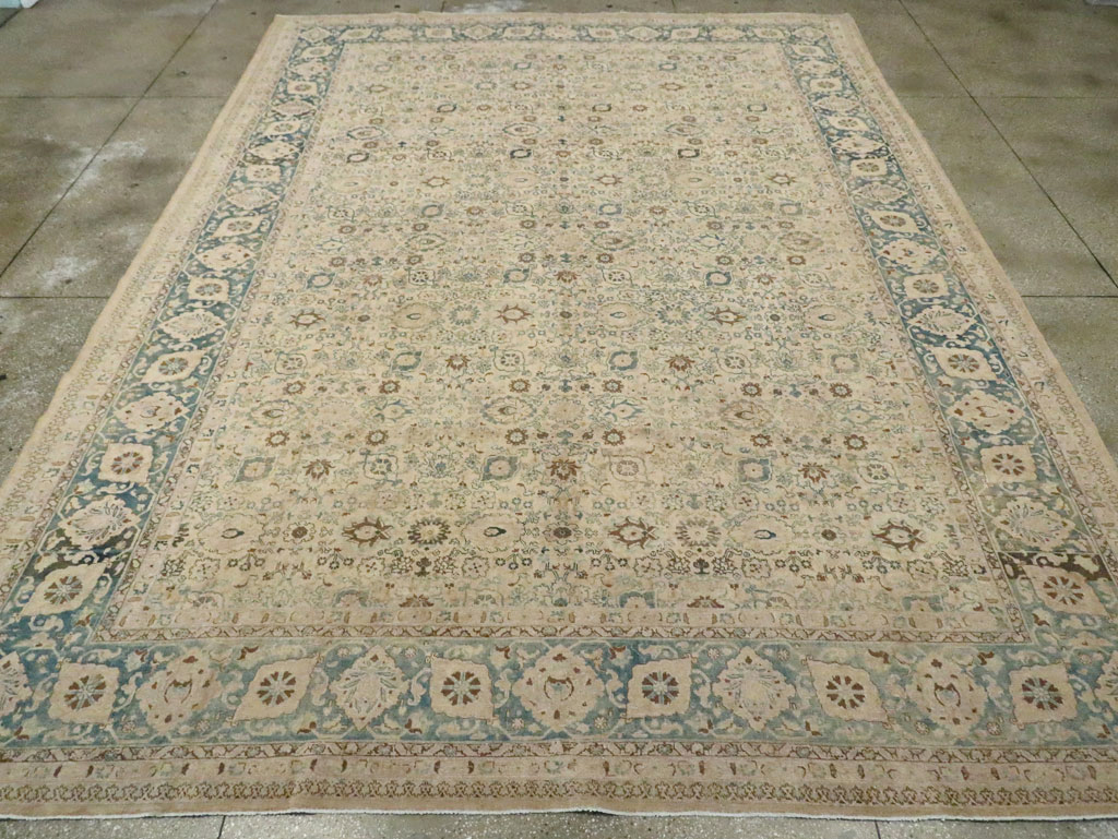 Antique Persian Tabriz Carpet, No.15811 - Galerie Shabab
