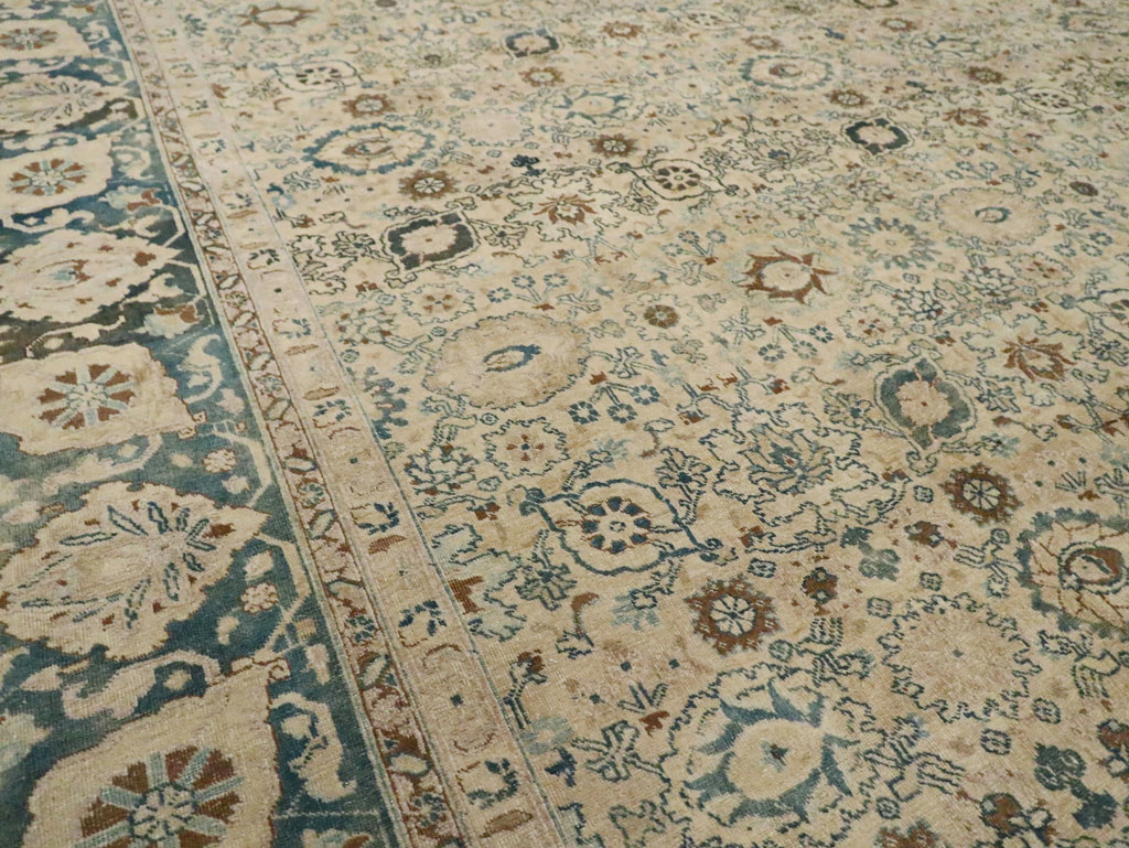 Antique Persian Tabriz Carpet, No.15811 - Galerie Shabab