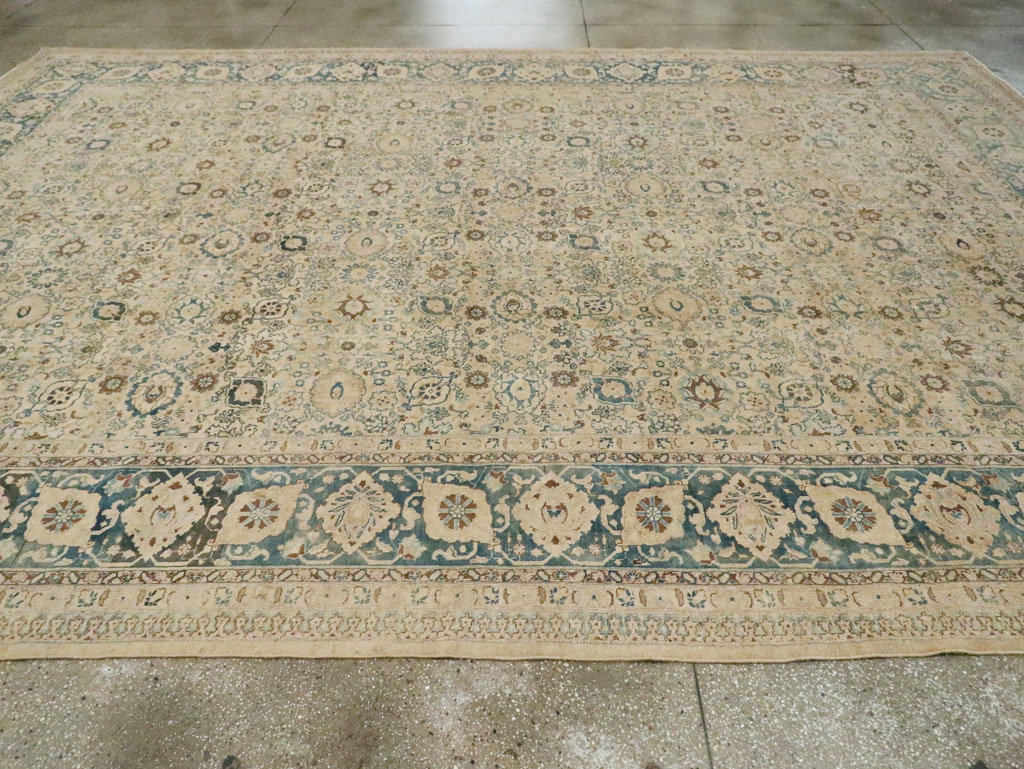 Antique Persian Tabriz Carpet, No.15811 - Galerie Shabab