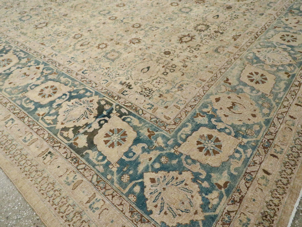 Antique Persian Tabriz Carpet, No.15811 - Galerie Shabab