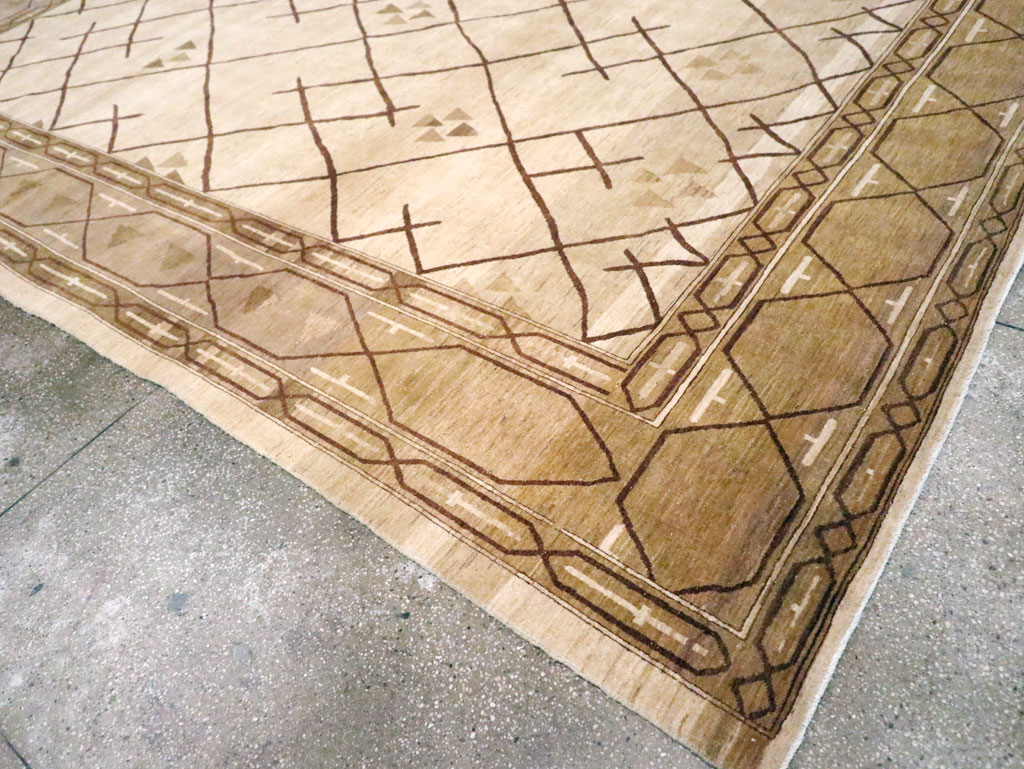 Persian Tabriz Modernist Carpet, No.15812 - Galerie Shabab