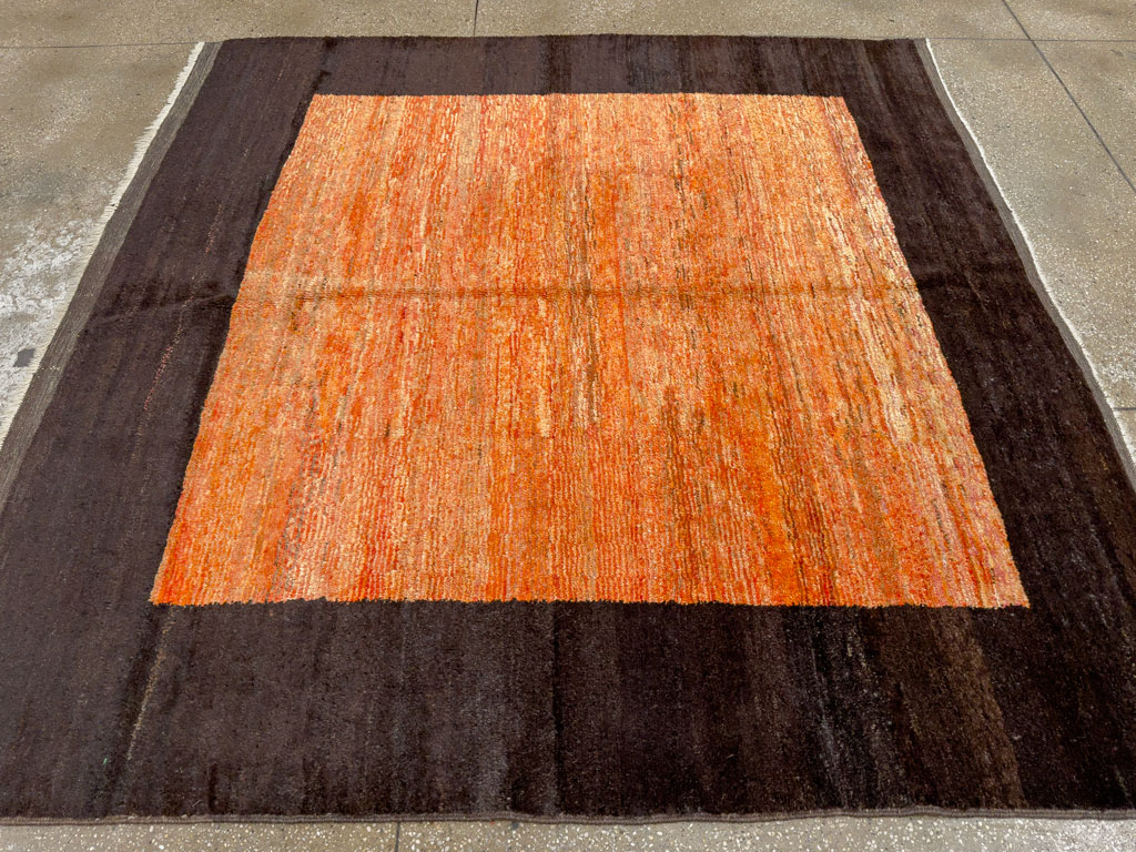 Vintage Turkish Anatolian Modernist Carpet, No.15836 - Galerie Shabab