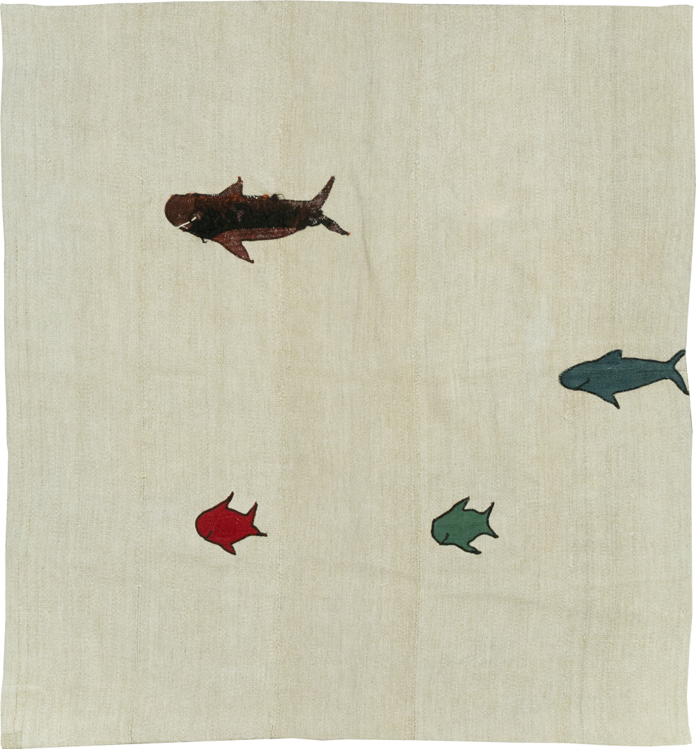 Modern Turkish Kilim, No.15842 - Galerie Shabab