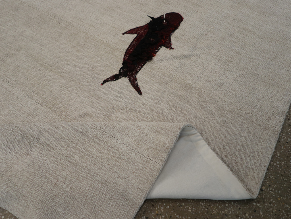 Modern Turkish Kilim, No.15842 - Galerie Shabab