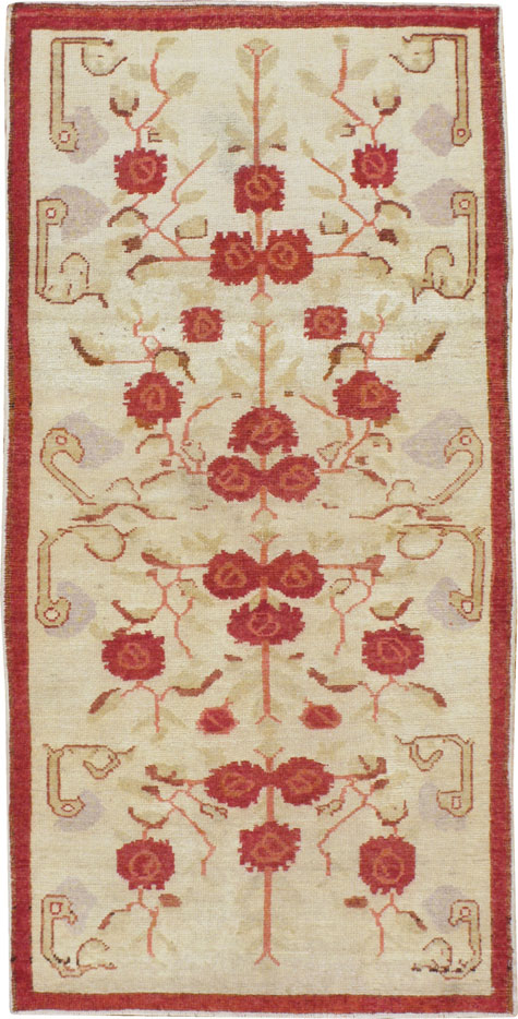 Vintage Turkish Oushak Rug, No.15848 - Galerie Shabab