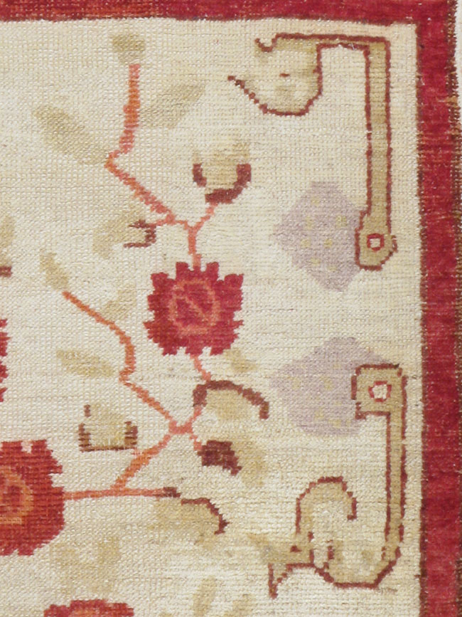 Vintage Turkish Oushak Rug, No.15848 - Galerie Shabab