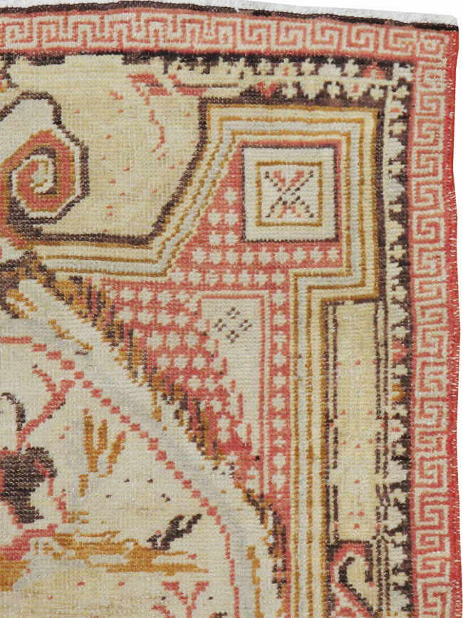 Antique Turkish Ghiordes Rug, No.15849 - Galerie Shabab