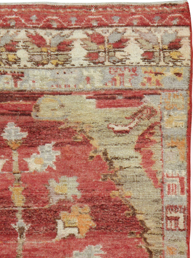 Vintage Turkish Oushak Rug, No.15866 - Galerie Shabab
