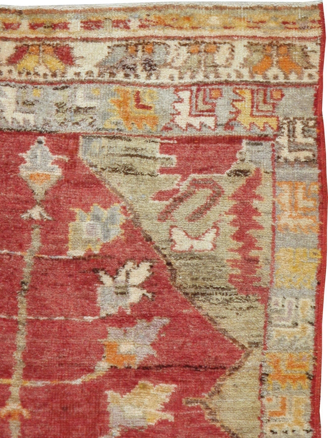 Vintage Turkish Oushak Rug, No.15866 - Galerie Shabab