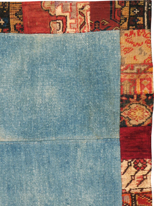 Modern Turkish Anatolian Patchwork Throw Rug, No.15872 - Galerie Shabab
