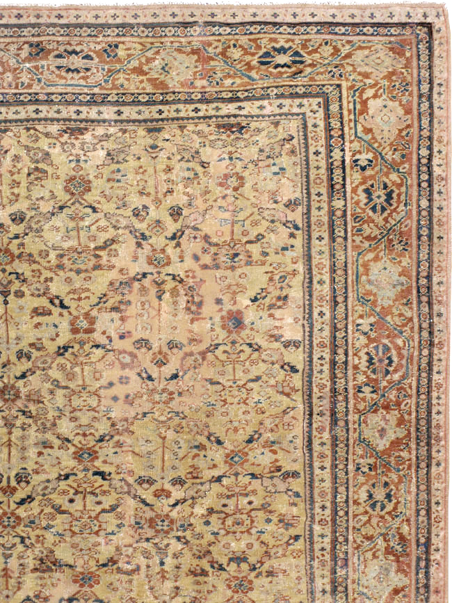 Antique Persian Mahal Carpet, No.15894 - Galerie Shabab