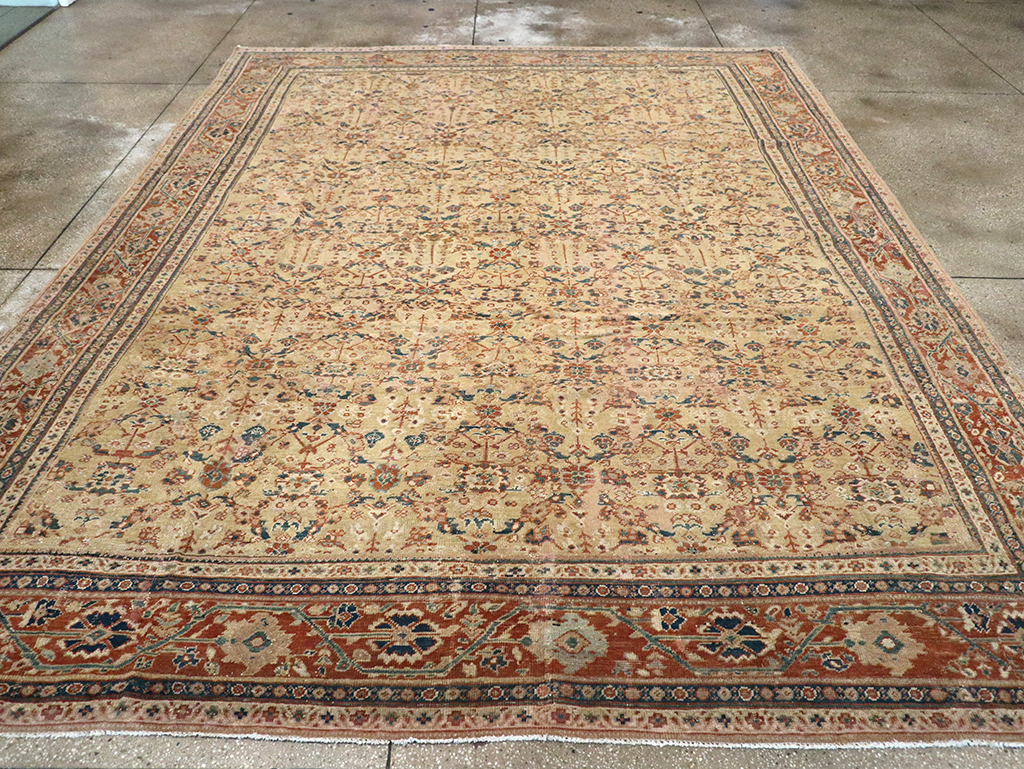Antique Persian Mahal Carpet, No.15894 - Galerie Shabab