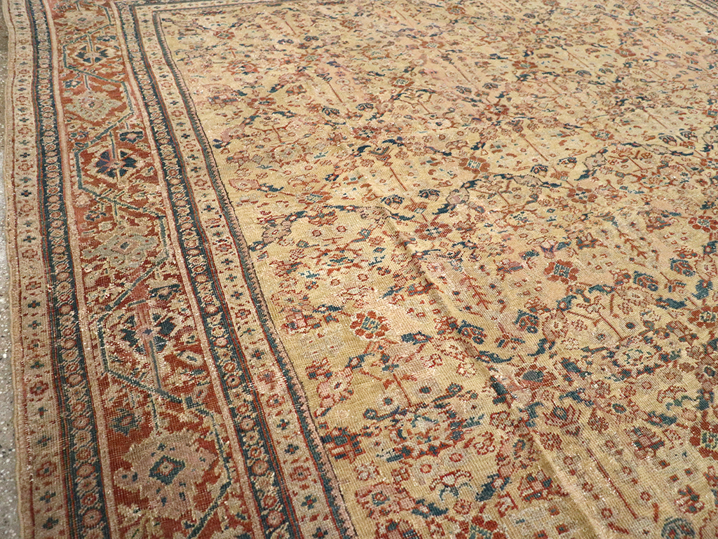 Antique Persian Mahal Carpet, No.15894 - Galerie Shabab
