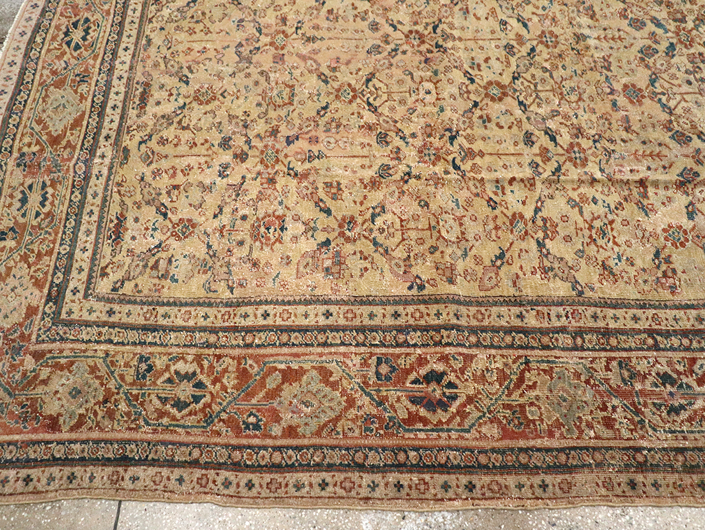 Antique Persian Mahal Carpet, No.15894 - Galerie Shabab