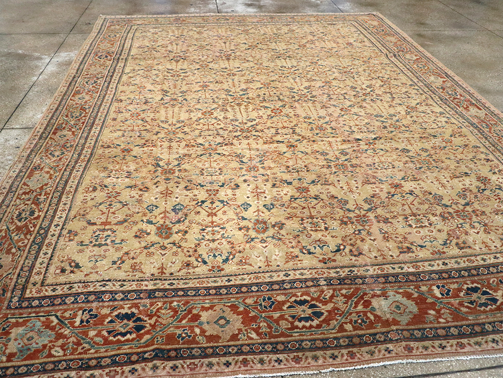 Antique Persian Mahal Carpet, No.15894 - Galerie Shabab