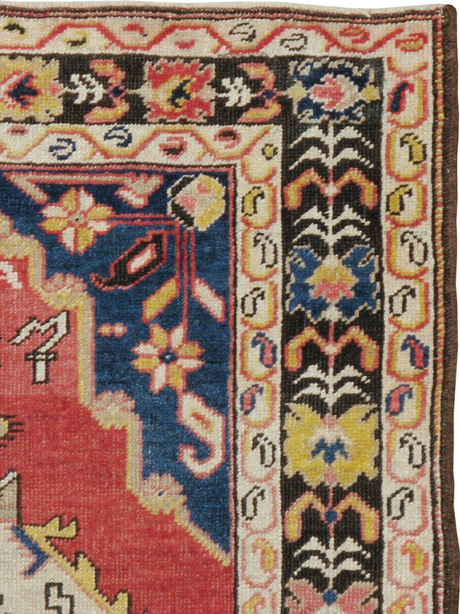 Vintage Turkish Oushak Rug, No.15913 - Galerie Shabab