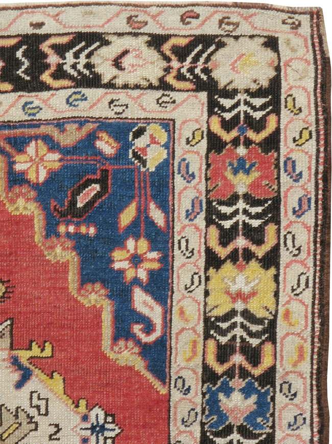 Vintage Turkish Oushak Rug, No.15913 - Galerie Shabab