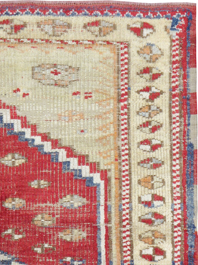 Vintage Turkish Ghiordes Rug, No.15914 - Galerie Shabab