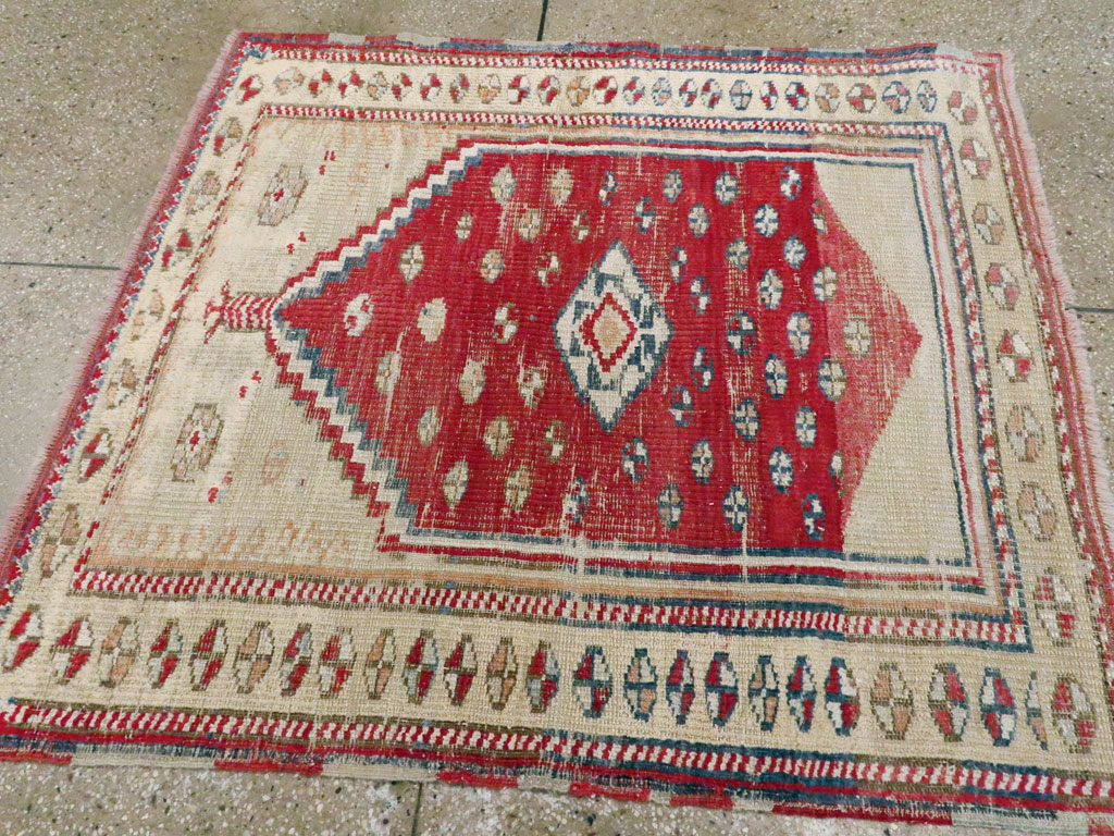 Vintage Turkish Ghiordes Rug, No.15914 - Galerie Shabab