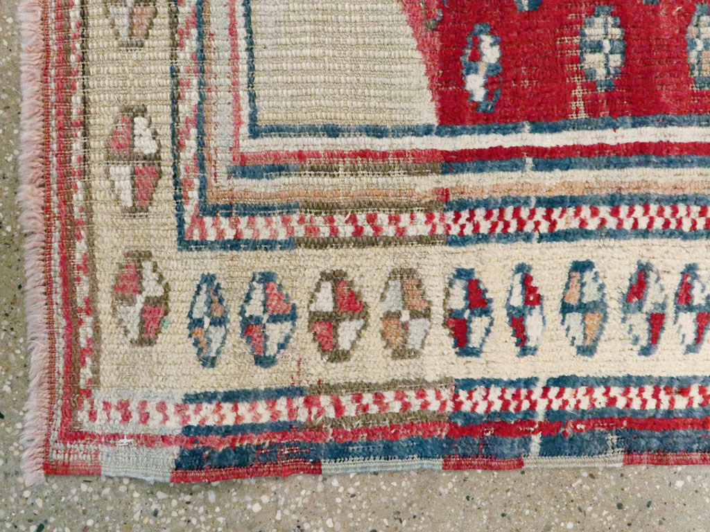 Vintage Turkish Ghiordes Rug, No.15914 - Galerie Shabab