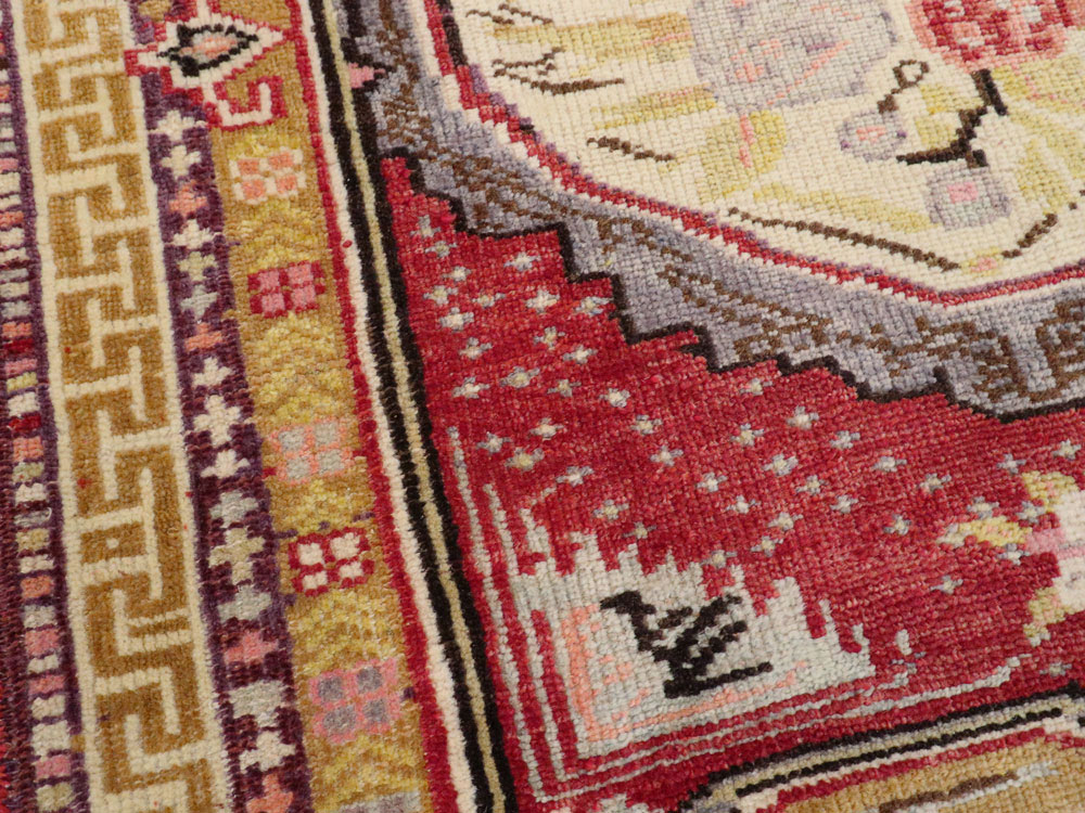 Vintage Turkish Ghiordes Rug, No.15916 - Galerie Shabab
