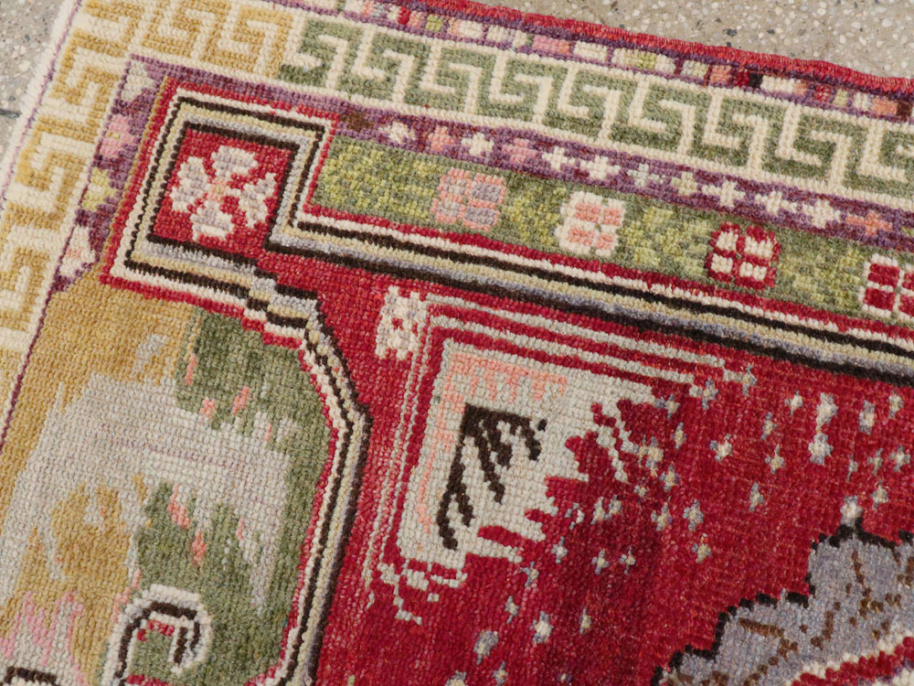 Vintage Turkish Ghiordes Rug, No.15916 - Galerie Shabab