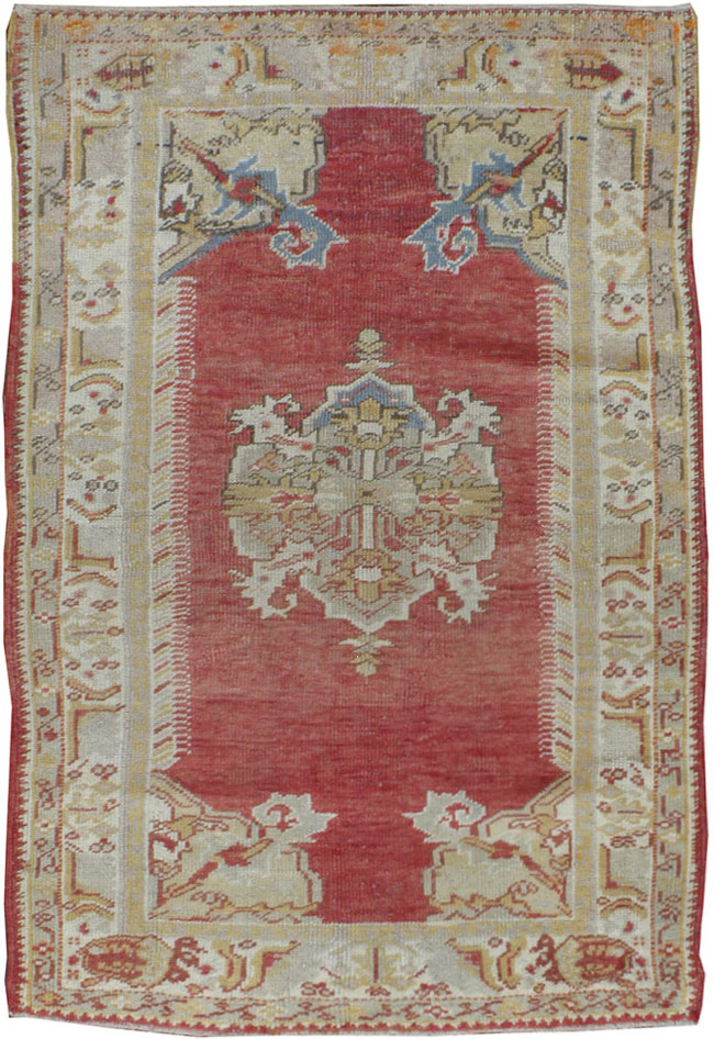 Antique Oushak Rug, No.15923 - Galerie Shabab