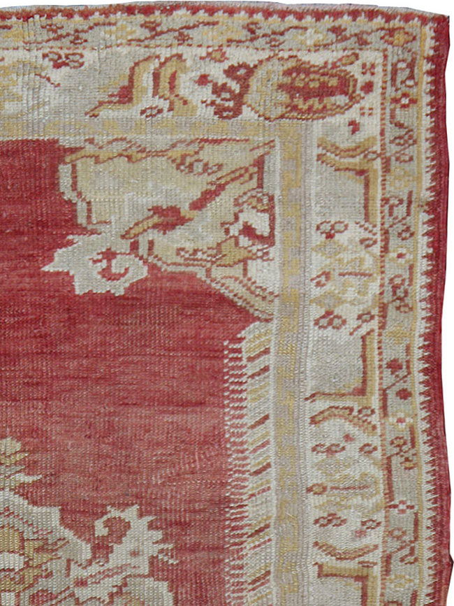 Antique Oushak Rug, No.15923 - Galerie Shabab