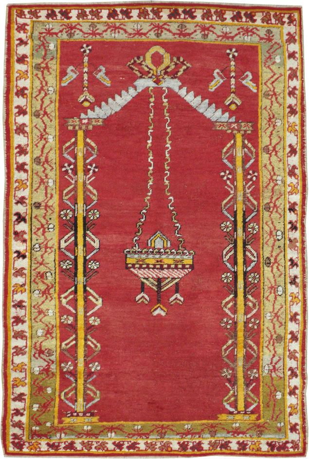Antique Turkish Ghiordes Rug, No.15924 - Galerie Shabab