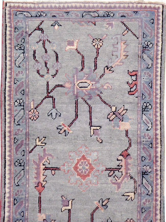 Antique Turkish Oushak Runner, No.15931 - Galerie Shabab