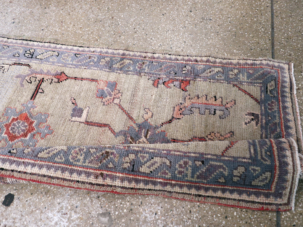 Antique Turkish Oushak Runner, No.15931 - Galerie Shabab