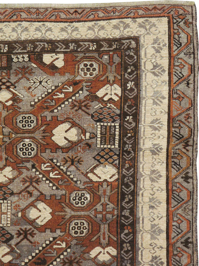 Antique Caucasian Zeikhour Carpet, No.15935 - Galerie Shabab
