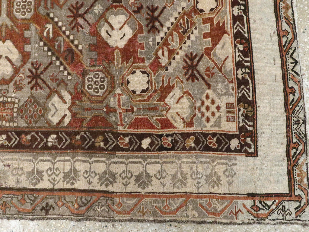 Antique Caucasian Zeikhour Carpet, No.15935 - Galerie Shabab