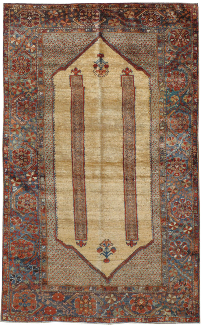 Antique Angora Oushak Rug, No.15936 - Galerie Shabab