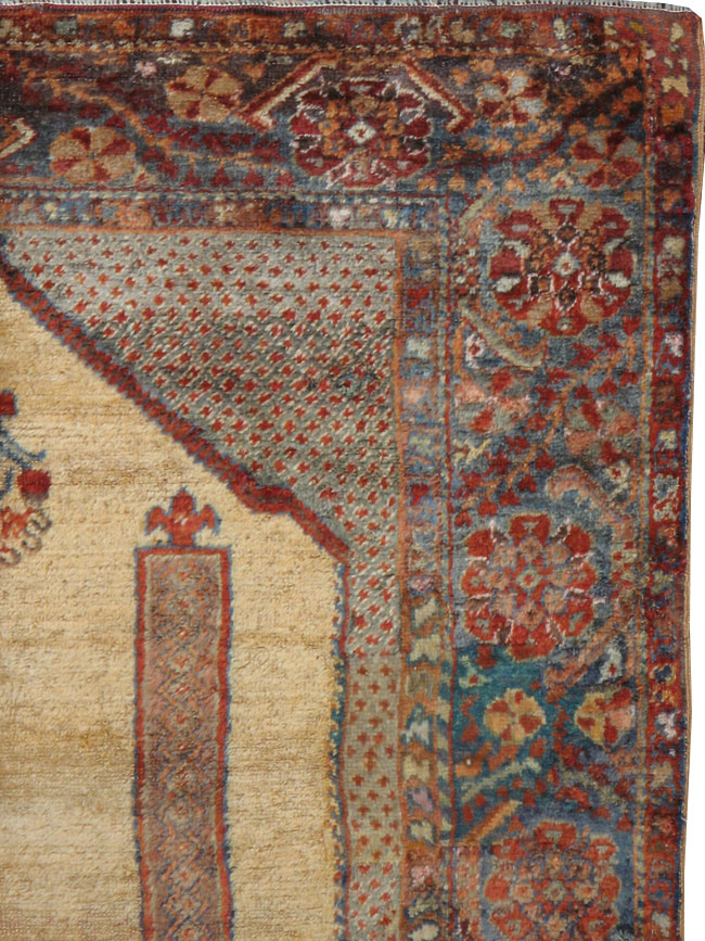 Antique Angora Oushak Rug, No.15936 - Galerie Shabab