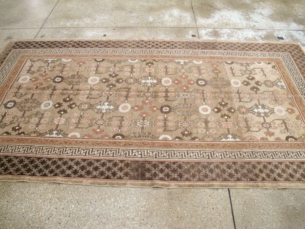 Antique East Turkestan Khotan Carpet, No.15942 - Galerie Shabab