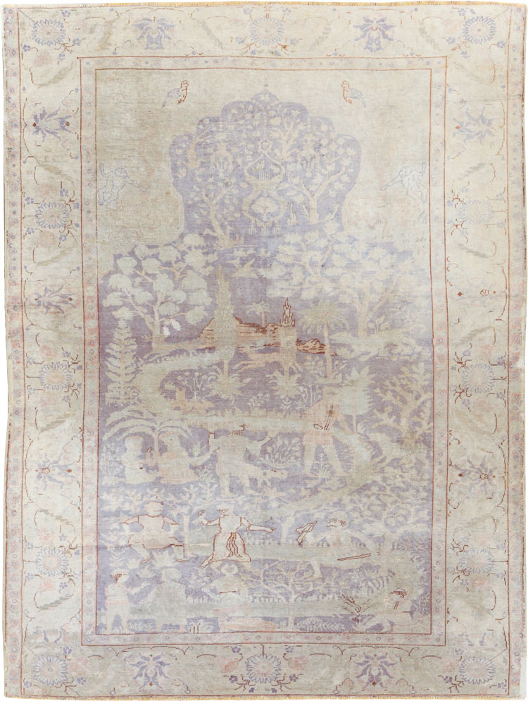 Vintage Turkish Kayseri Rug, No.15950 - Galerie Shabab