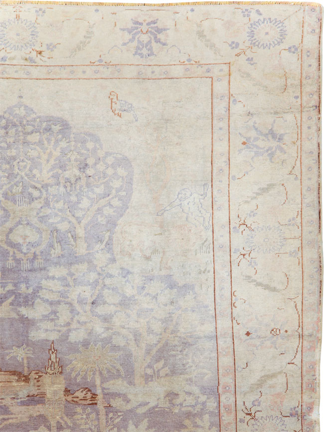 Vintage Turkish Kayseri Rug, No.15950 - Galerie Shabab