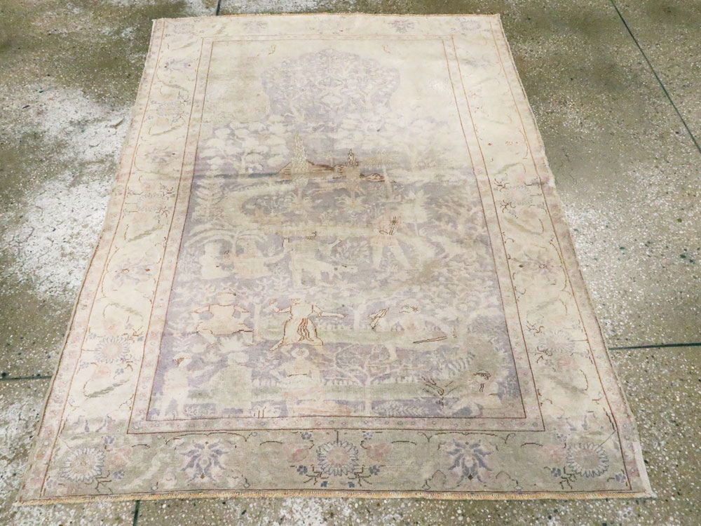 Vintage Turkish Kayseri Rug, No.15950 - Galerie Shabab