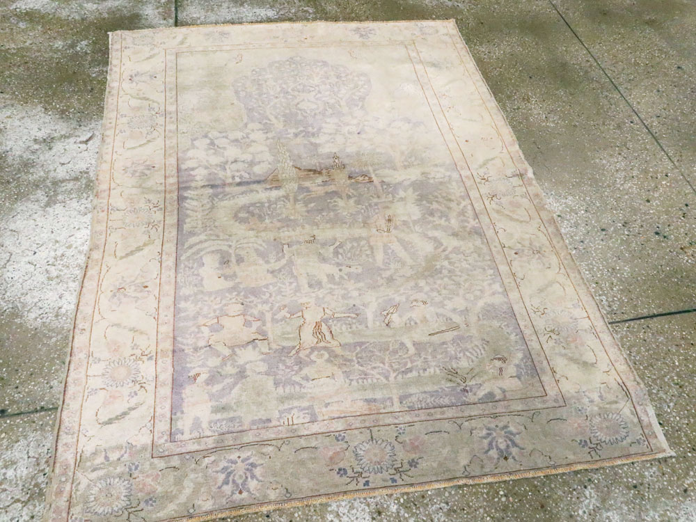 Vintage Turkish Kayseri Rug, No.15950 - Galerie Shabab
